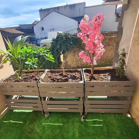 Jolie Petite Maison De Bourg Sayat Buitenkant foto